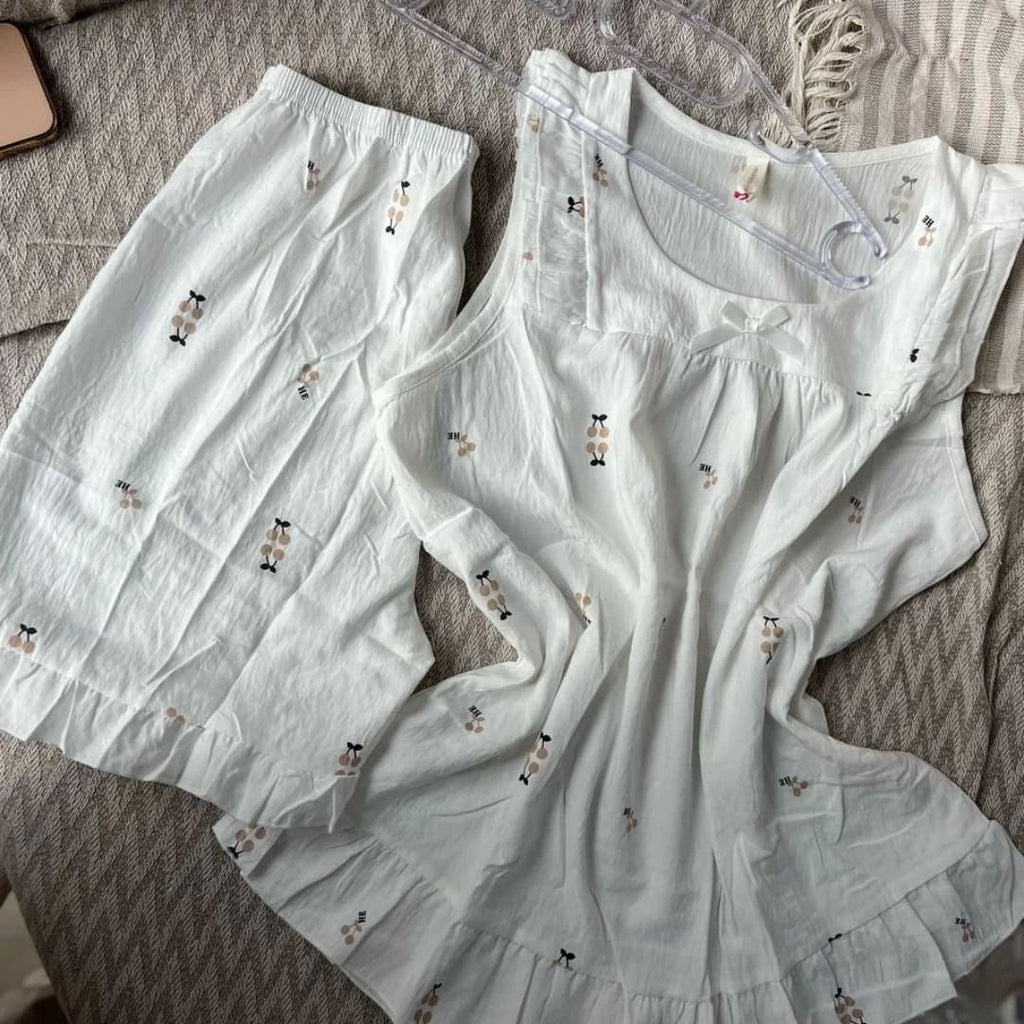 White Short Pyj